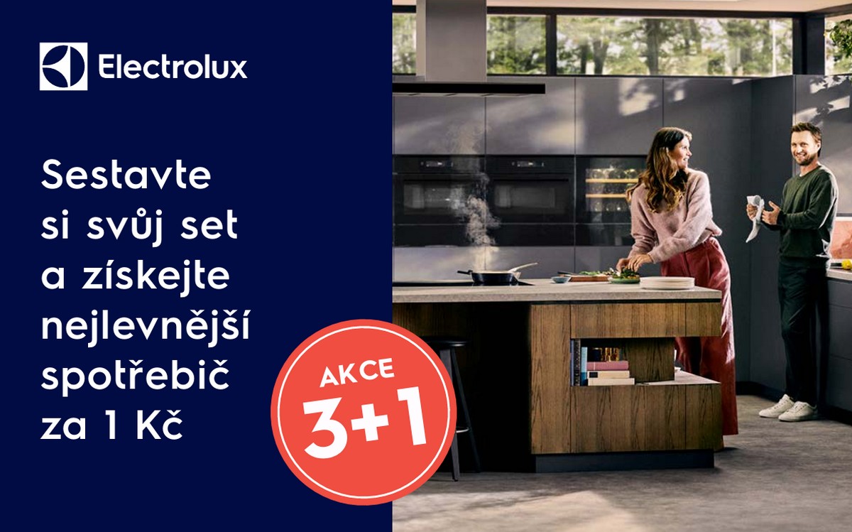 Ke třem zakoupeným spotřebičům nyní jeden zdarma